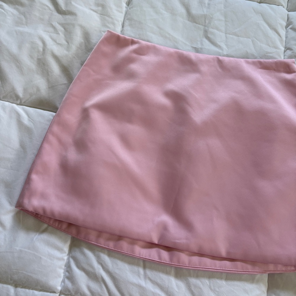 Pink Rebecca Minkoff Mini Skirt - Picture 3 of 7